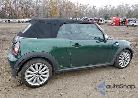 2011 Mini Cooper S from USA, damaged, VIN WMWZP3C58BTX82669
